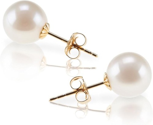 Aretes perlas concha - perlas,