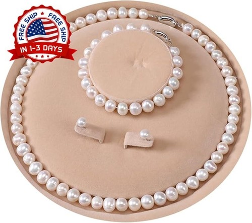 Juego collar de perlas - collar,