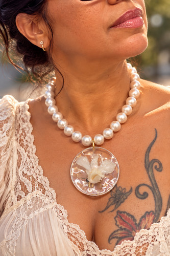 Collar cuentas tipo - cuentas,